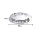 GobekUsa Crystal Round Ceiling Lamp for Modern Minimalist Indoor Lighting décor