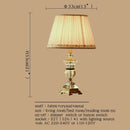 GobekUsa Crystal Table Lamps - Modern Luxury Desk Lights for Home and Hospitality