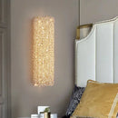 GobekUsa Crystal Wall Lamp: Modern Minimalist Master Bedroom Lighting