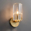 GobekUsa Crystal Wall Lamp: Luxe Bronze Black Copper Sconce Light Fixture