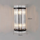 GobekUsa Crystal Wall Lamp: Elegant Lighting for Living Room, Bedroom, and Staircase