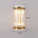 GobekUsa Crystal Wall Lamp: Elegant Lighting for Living Room, Bedroom, and Staircase