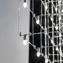 GobekUsa Cube LED Chandelier for Modern Luxury Living Room & Dining Office Hotel