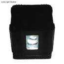 GobekUsa Modern Cubic LED Wall Lamp in Black with Colorful Light Options & Aluminum Finish