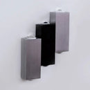 GobekUsa Modern Aluminum LED Wall Sconce in Gray for Porch - Cubic Design, Warm/White Lighting