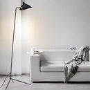 GobekUsa Black Metal Floor Lamp, Rotatable Lampshade for Parlor Bedroom Reading Lighting.