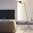 GobekUsa Black Metal Floor Lamp, Rotatable Lampshade for Parlor Bedroom Reading Lighting.