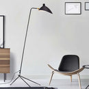 GobekUsa Black Metal Floor Lamp, Rotatable Lampshade for Parlor Bedroom Reading Lighting.