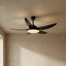 Modern Curved Blade Ceiling Fan Light