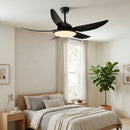 Modern Curved Blade Ceiling Fan Light