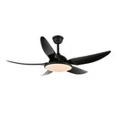 Modern Curved Blade Ceiling Fan Light