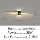 GobekUsa LED Wall Lamp: Modern Long Strip Design for Aisle, Bedroom, Closets - Indoor Sconces Lighting