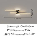 GobekUsa LED Wall Lamp: Modern Long Strip Design for Aisle, Bedroom, Closets - Indoor Sconces Lighting