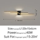 GobekUsa LED Wall Lamp: Modern Long Strip Design for Aisle, Bedroom, Closets - Indoor Sconces Lighting