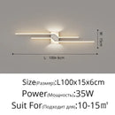 GobekUsa LED Wall Lamp: Modern Long Strip Design for Aisle, Bedroom, Closets - Indoor Sconces Lighting