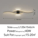 GobekUsa LED Wall Lamp: Modern Long Strip Design for Aisle, Bedroom, Closets - Indoor Sconces Lighting