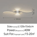 GobekUsa LED Wall Lamp: Modern Long Strip Design for Aisle, Bedroom, Closets - Indoor Sconces Lighting