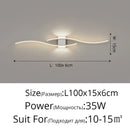GobekUsa LED Wall Lamp: Modern Long Strip Design for Aisle, Bedroom, Closets - Indoor Sconces Lighting