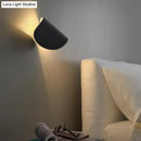 GobekUsa Modern Metal Wall Sconce Light for Bedroom - Foldable Design, 1-Light, Black/Grey/Silver