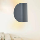 GobekUsa Modern Metal Wall Sconce Light for Bedroom - Foldable Design, 1-Light, Black/Grey/Silver