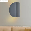 GobekUsa Modern Metal Wall Sconce Light for Bedroom - Foldable Design, 1-Light, Black/Grey/Silver