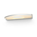 GobekUsa Curved LED Vanity Sconce with Stainless Steel Finish for Bathrooms
