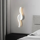 GobekUsa LED Wall Sconces White Fixtures for Bedroom Aisle Bedside Table Closet Lighting