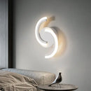 GobekUsa LED Wall Sconces White Fixtures for Bedroom Aisle Bedside Table Closet Lighting
