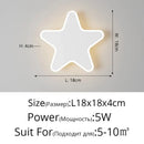 GobekUsa LED Wall Sconces White Fixtures for Bedroom Aisle Bedside Table Closet Lighting