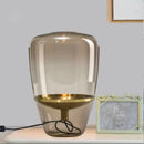 GobekUsa Glass Table Lamps Indoor Bedside Lamp for Living Room LED Lighting