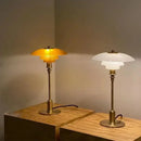 GobekUsa Glass Desk Lamp: Modern Danish Design for Living Room, Study, or Hotel Bedside
