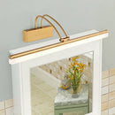 GobekUsa Acrylic LED Swing Arm Vanity Mirror Light - Minimalist Bathroom Wall Fixture