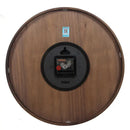 GobekUsa Bamboo Wall Clock Modern Design Living Room Decor Timepiece