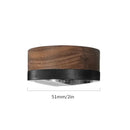 GobekUsa Espresso Distribution Tool & Tamper - Adjustable Depth, Wooden, 51/53/58mm Sizes