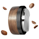 GobekUsa Espresso Distribution Tool & Tamper - Adjustable Depth, Wooden, 51/53/58mm Sizes