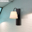 GobekUsa Modern Metal Wall Lamp with Conical Shade - Wall Mounted Light Fixture for Living Room