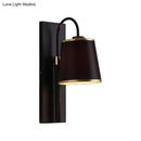 GobekUsa Modern Metal Wall Lamp with Conical Shade - Wall Mounted Light Fixture for Living Room