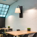 GobekUsa Modern Metal Wall Lamp with Conical Shade - Wall Mounted Light Fixture for Living Room