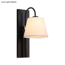 GobekUsa Modern Metal Wall Lamp with Conical Shade - Wall Mounted Light Fixture for Living Room