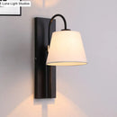 GobekUsa Modern Metal Wall Lamp with Conical Shade - Wall Mounted Light Fixture for Living Room