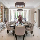 GobekUsa Crystal Pendant Chandelier with LED Lighting