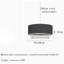 GobekUsa Crystal Pendant Chandelier with LED Lighting