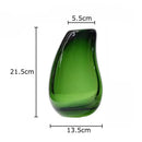 GobekUsa Double Glass Vase Hydroponic Flower Pot: Desk Decor, Floral Arrangement Aesthetics