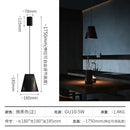 GobekUsa Adjustable Wooden Chandelier for Dining, Living Room & Staircase