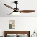 GobekUsa 52" DC Ceiling Fan with 3 ABS Blades and 60W LED Light, Remote Control