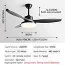 GobekUsa 52" DC Ceiling Fan with 3 ABS Blades and 60W LED Light, Remote Control