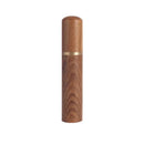 Modern dark wood espresso coffee stirrer – kitchen needle distributor by Decorbites