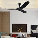 GobekUsa 88" Large Wood Blade Ceiling Fan with Remote Control and DC Motor