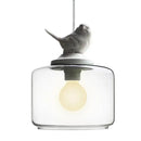 GobekUsa Bird LED Glass Chandeliers - Modern Creative Restaurant Ceiling Lights