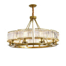 Modern decorbites copper crystal chandelier for dining room by Decorbites